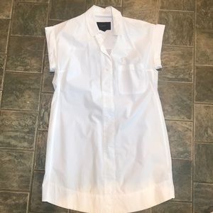 White collar dress
